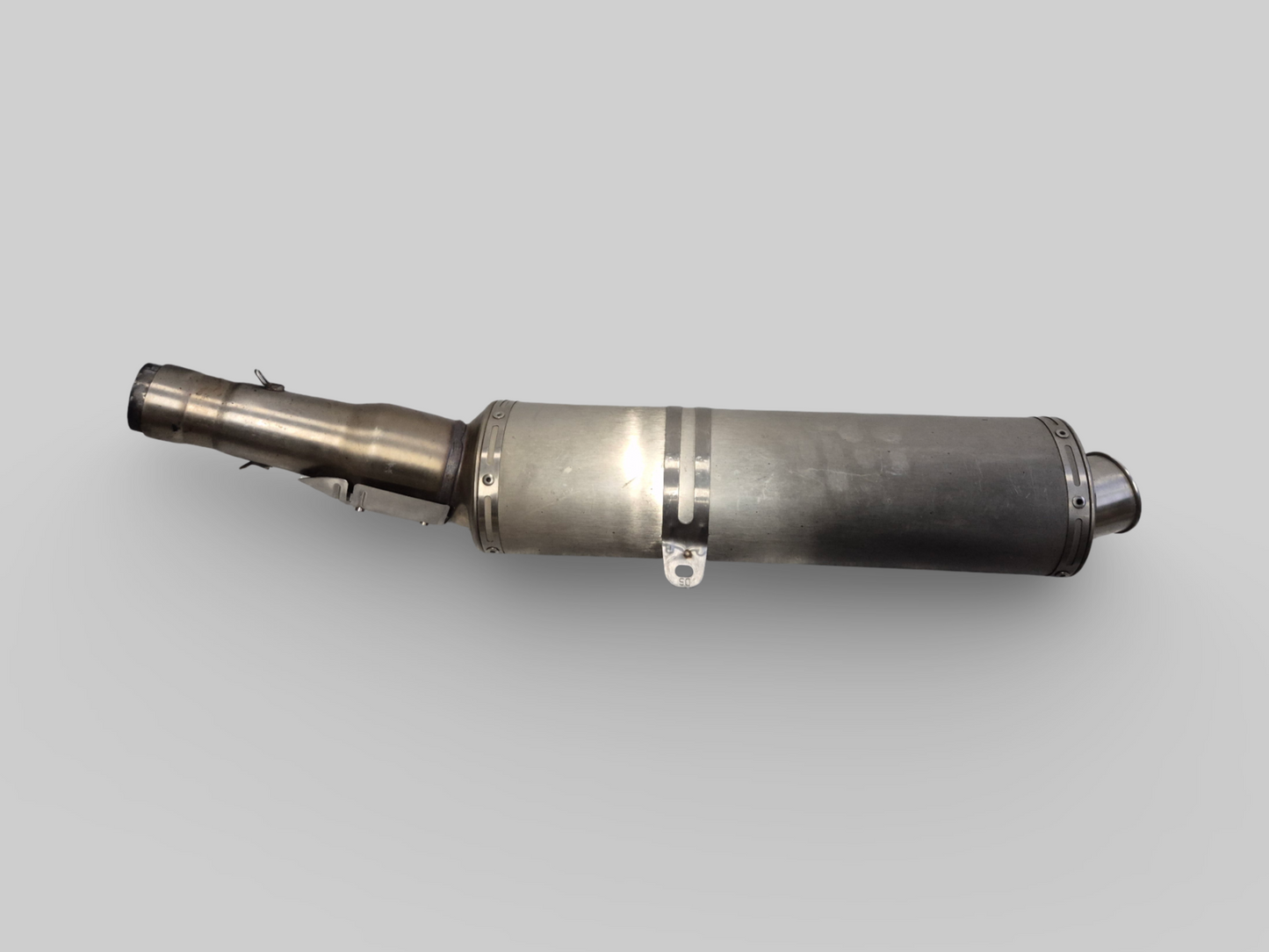 LEFT ORIGINAL EXHAUST CAN MUFFLER 856535 Aprilia RSV1000R 04-10 / Tuono 1000R 06-10