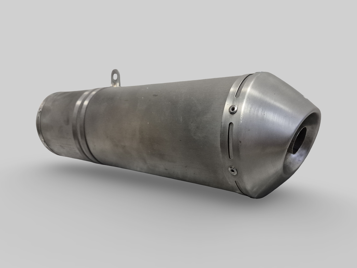 LEFT ORIGINAL EXHAUST CAN MUFFLER 856535 Aprilia RSV1000R 04-10 / Tuono 1000R 06-10