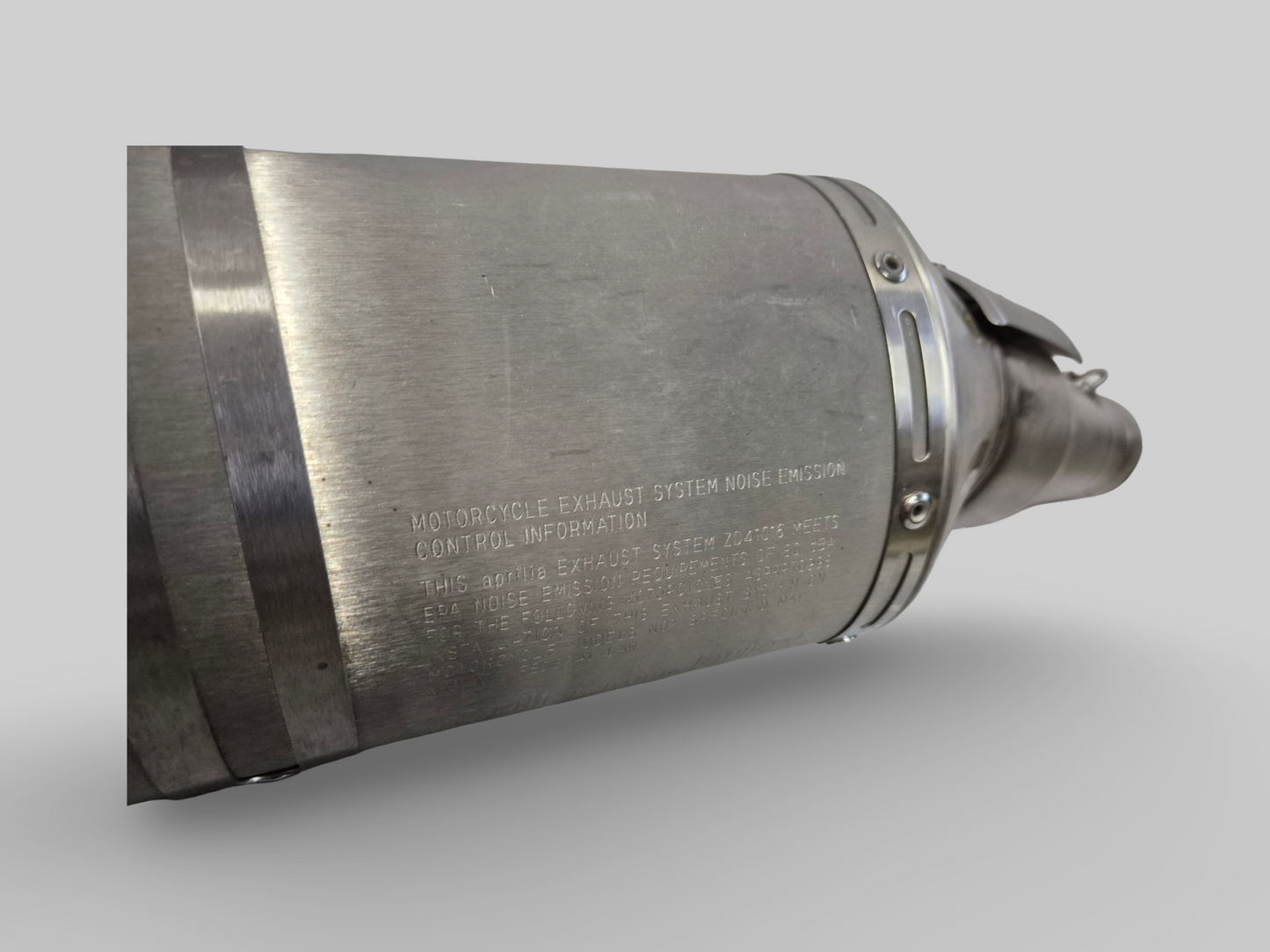 RIGHT ORIGINAL EXHAUST CAN MUFFLER AP8119716 Aprilia RSV1000R 04-10 / Tuono 1000R 06-10