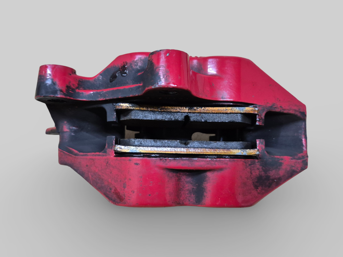 FRONT LEFT BRAKE CALIPER BREMBO P2 RED AP8113775 Aprilia RSV Mille 98-03 / Tuono 02-05