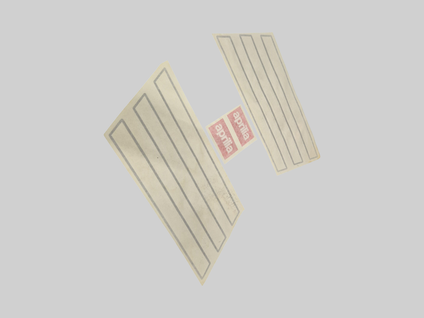 FUEL TANK DECAL KIT RSV MILLE DIABLO BLACK 2001 INCOMPLETE AP8167468 Aprilia RSV Mille 2001