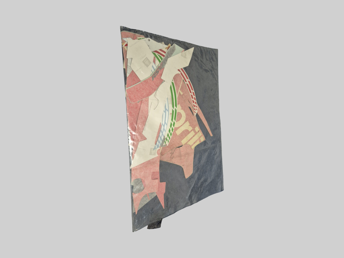 2001 DIABLO BLACK FAIRING DECAL KIT INCOMPLETE AP8167468 Aprilia RSV Mille 2001