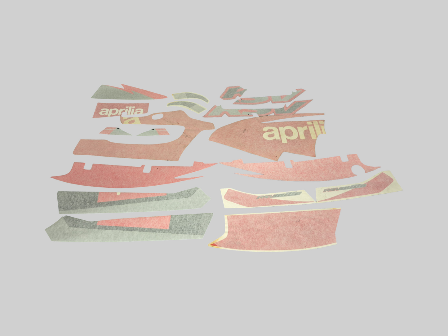 2001 DIABLO BLACK FAIRING DECAL KIT INCOMPLETE AP8167468 Aprilia RSV Mille 2001