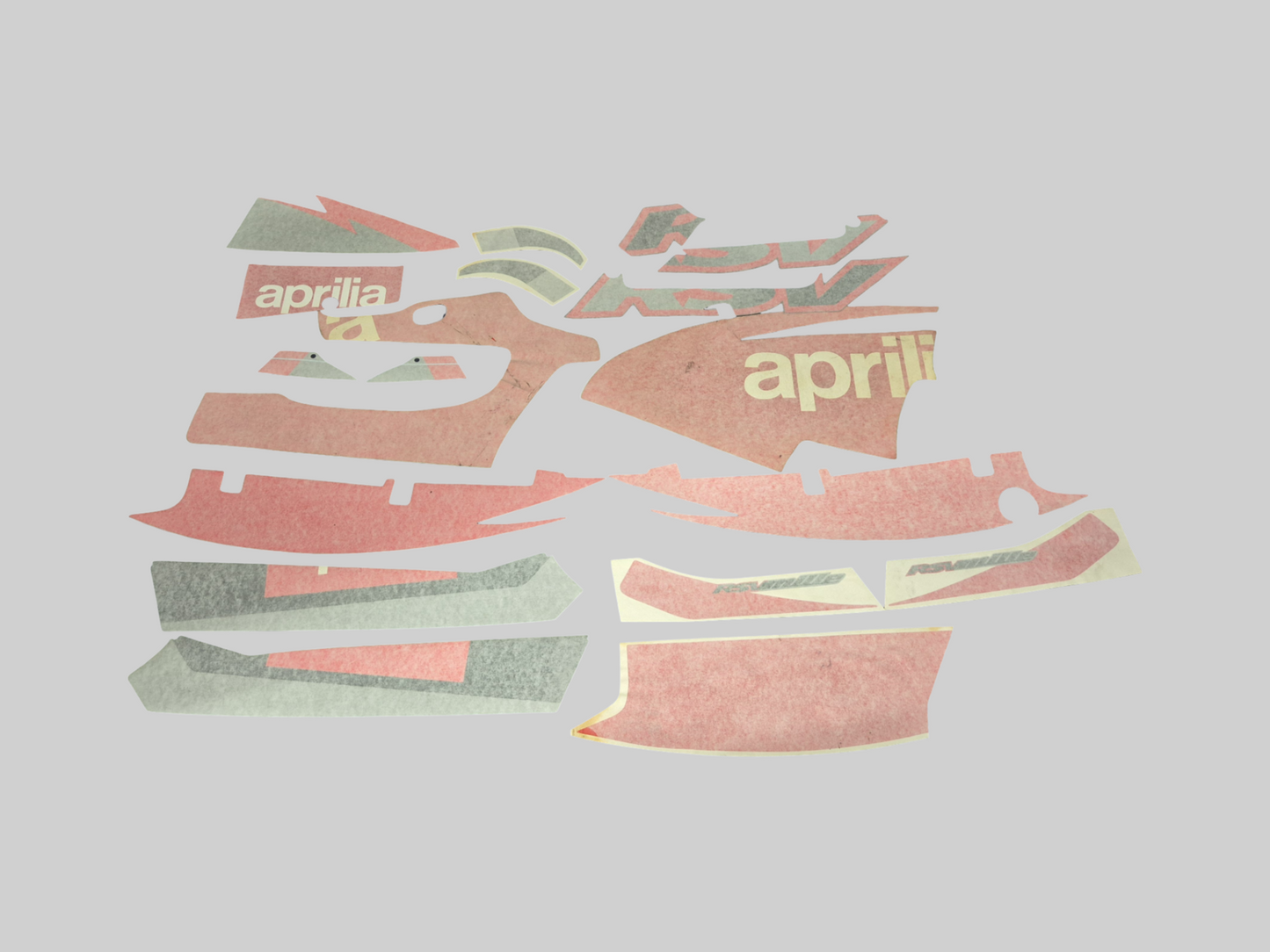 2001 DIABLO BLACK FAIRING DECAL KIT INCOMPLETE AP8167468 Aprilia RSV Mille 2001