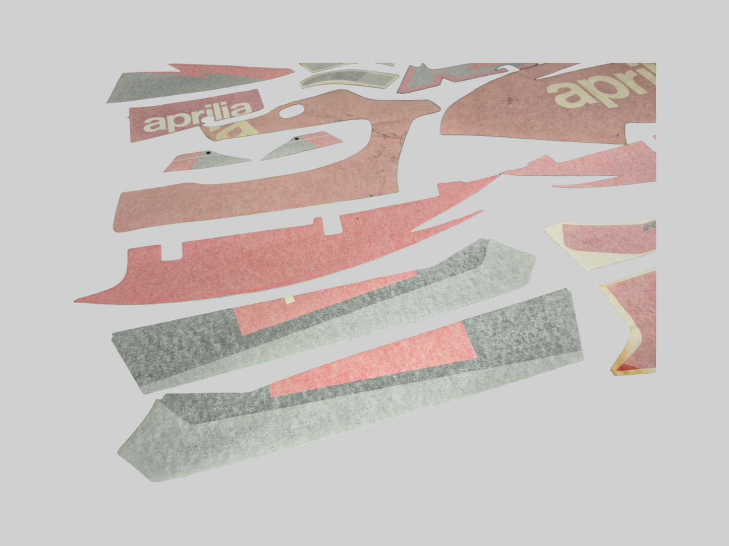 2001 DIABLO BLACK FAIRING DECAL KIT INCOMPLETE AP8167468 Aprilia RSV Mille 2001