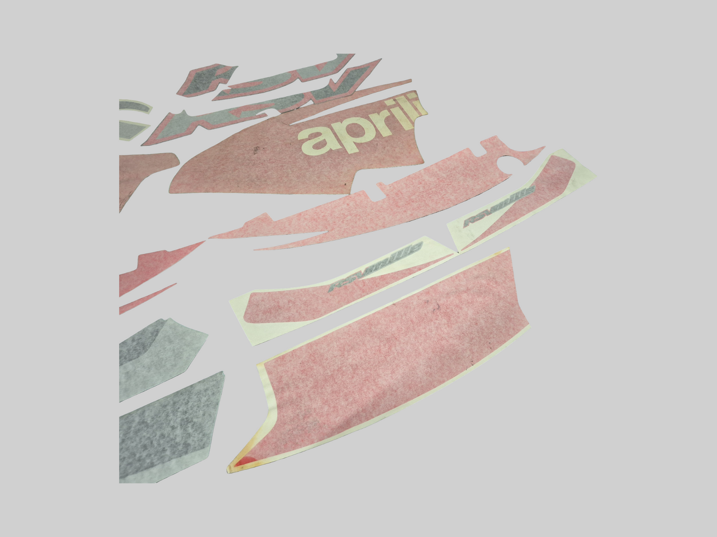 2001 DIABLO BLACK FAIRING DECAL KIT INCOMPLETE AP8167468 Aprilia RSV Mille 2001