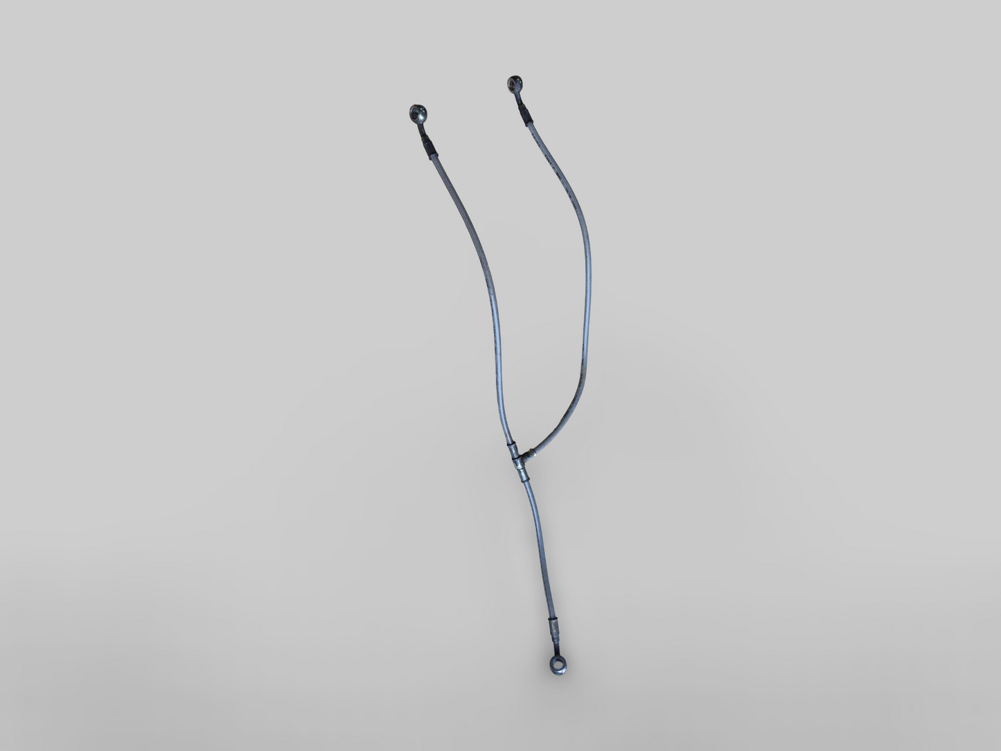 Tuyau de conduite de frein tressé en acier avant, jonction en T AP8113976 Aprilia RSV Mille 98-03 