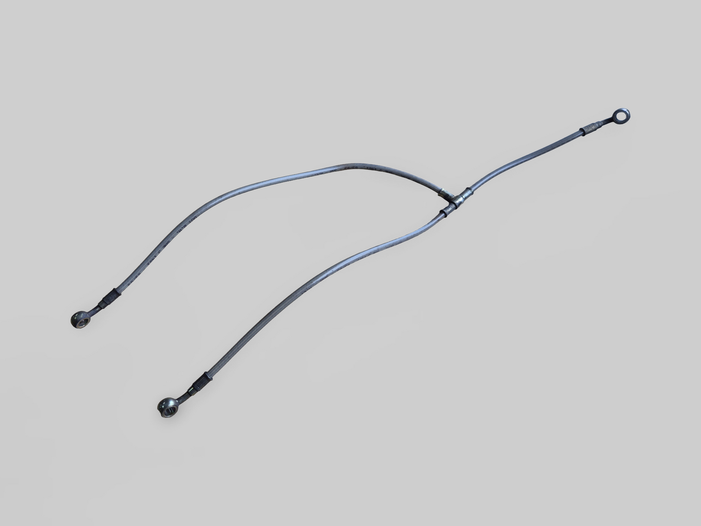 Tuyau de conduite de frein tressé en acier avant, jonction en T AP8113976 Aprilia RSV Mille 98-03 