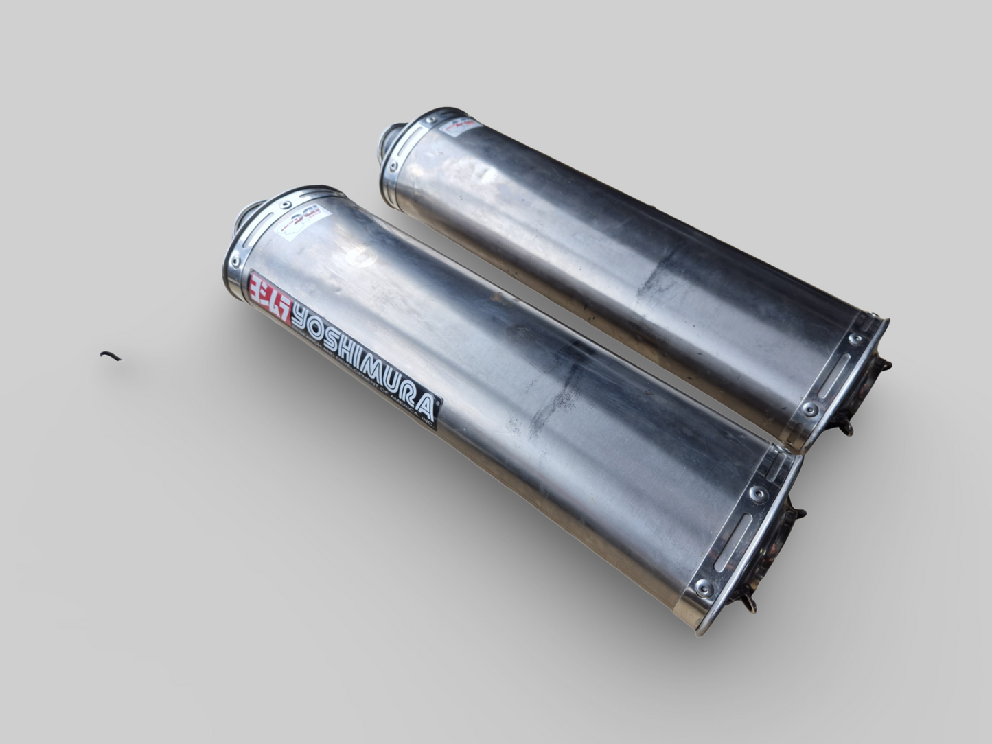 YOSHIMURA HIGH-MOUNT EXHAUST SLIP-ON DUAL SET Aprilia RSV1000R 04-09 / RSV TUONO 1000R 06-09