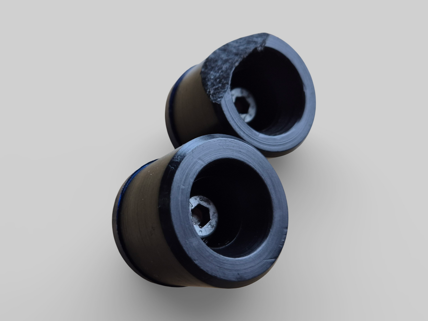 TUONO CRASH BUNG W/ BACKPLATE BLACK SET AP8163193 AP8127364 Aprilia RSV Tuono 2002-2005