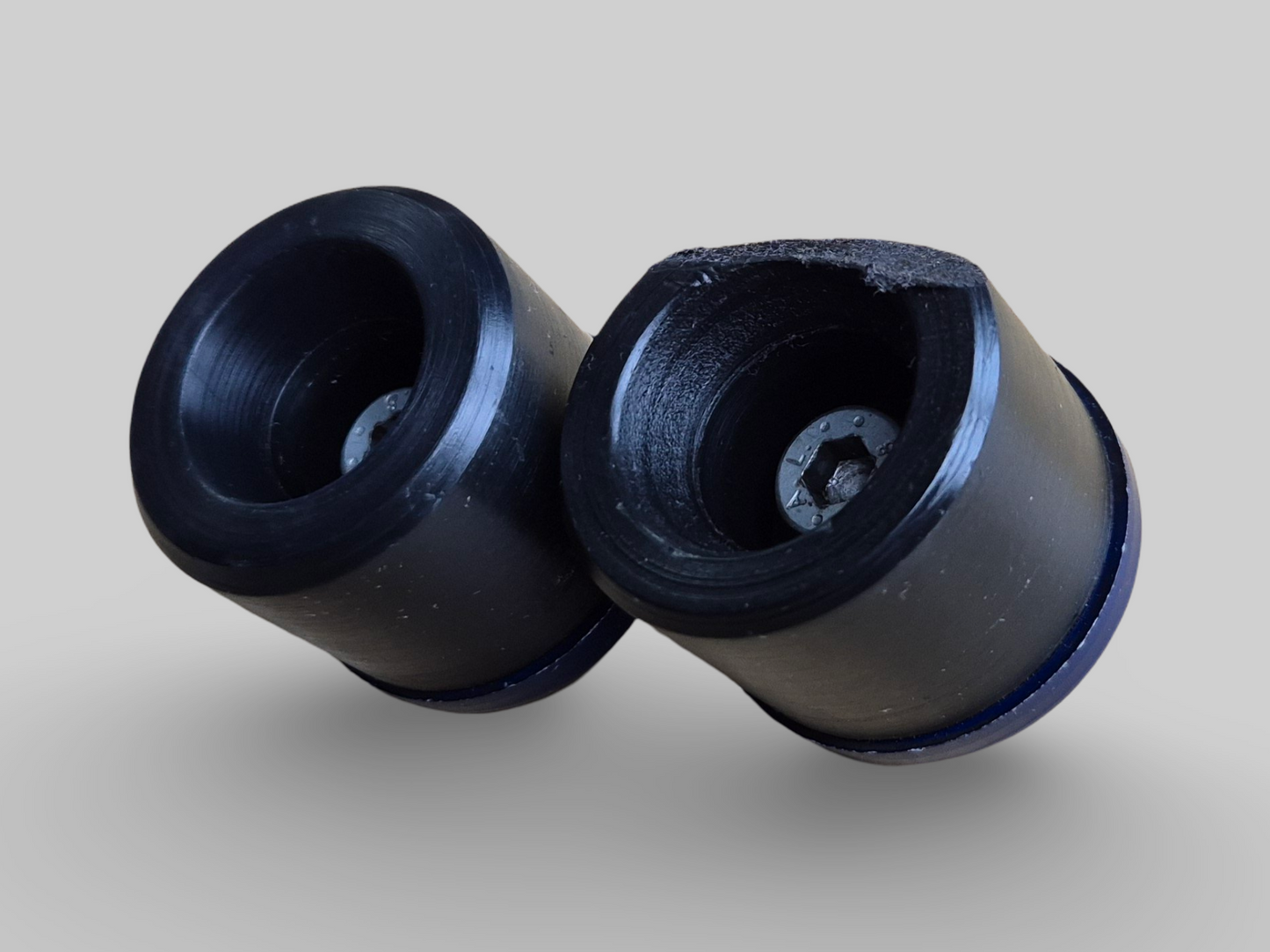 TUONO CRASH BUNG W/ BACKPLATE BLACK SET AP8163193 AP8127364 Aprilia RSV Tuono 2002-2005