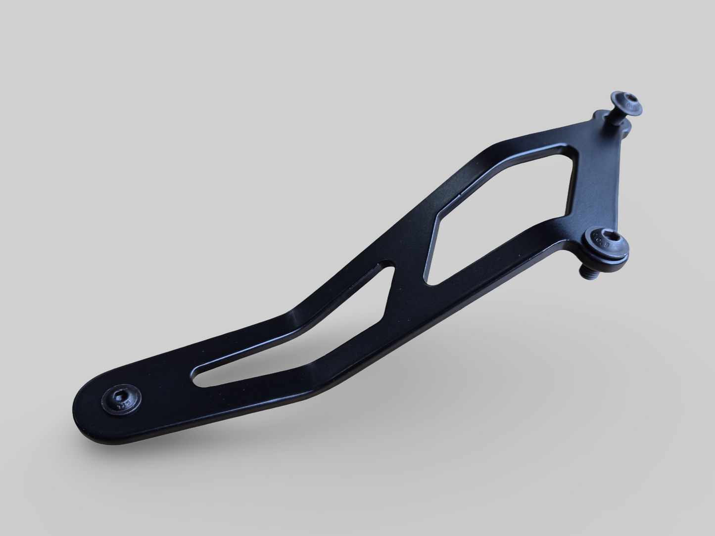 EXHAUST HANGER BRACKET ALUMINIUM BLACK Aprilia RSV Mille 98-03 / Tuono 02-05