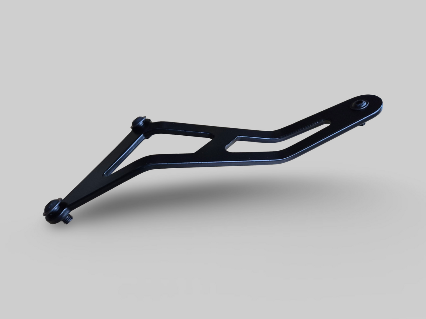 EXHAUST HANGER BRACKET ALUMINIUM BLACK Aprilia RSV Mille 98-03 / Tuono 02-05