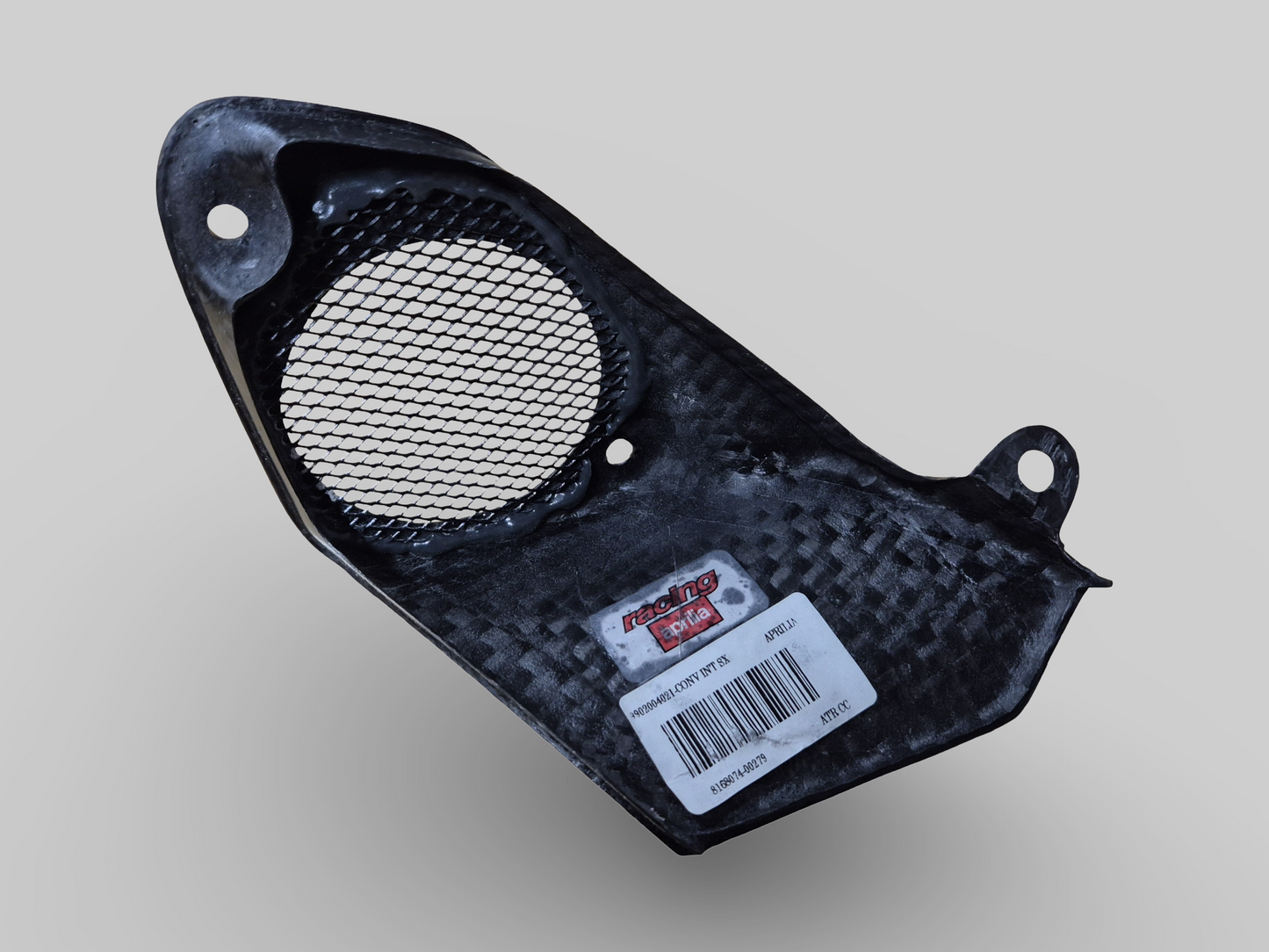 CONDUIT D'ADMISSION D'AIR RAM GAUCHE TUONO AIMANT GRIS AP8168230 Aprilia RSV Tuono 2002-2005
