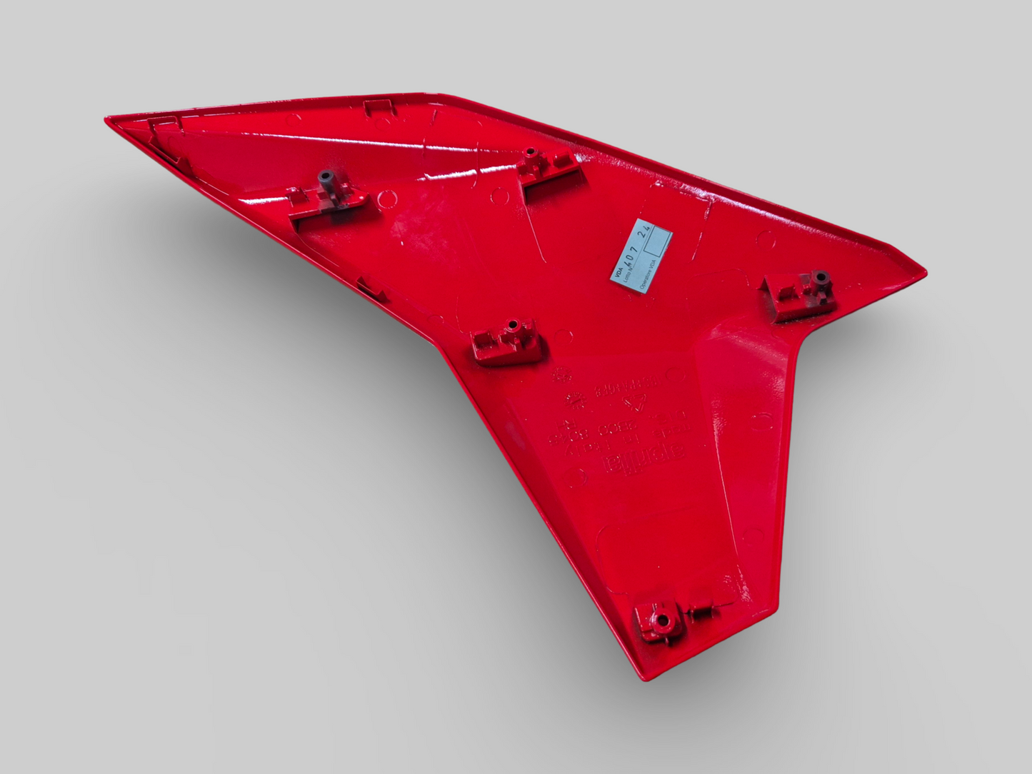 RIGHT-HAND SIDE FAIRING FLUO RED 2B008045000XR4 Aprilia Tuono 660 Factory E5 ABS 2022-2024