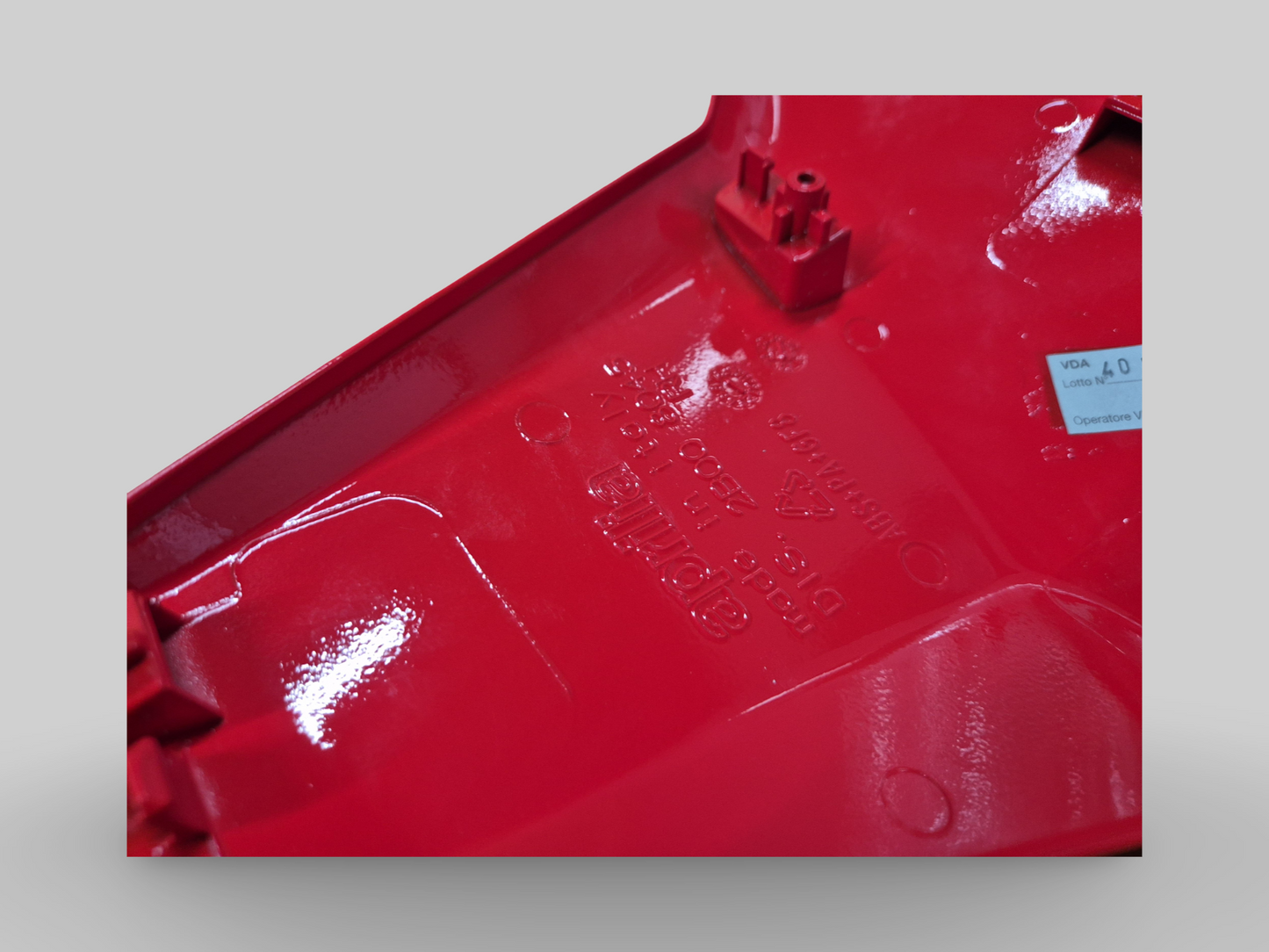 RIGHT-HAND SIDE FAIRING FLUO RED 2B008045000XR4 Aprilia Tuono 660 Factory E5 ABS 2022-2024