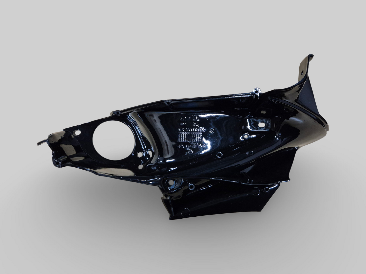 CARÉNAGE DE CONDUIT D'AIR INTÉRIEUR DROITE FAUX CARBONE TREMPÉ Aprilia RSV Mille 98-03 