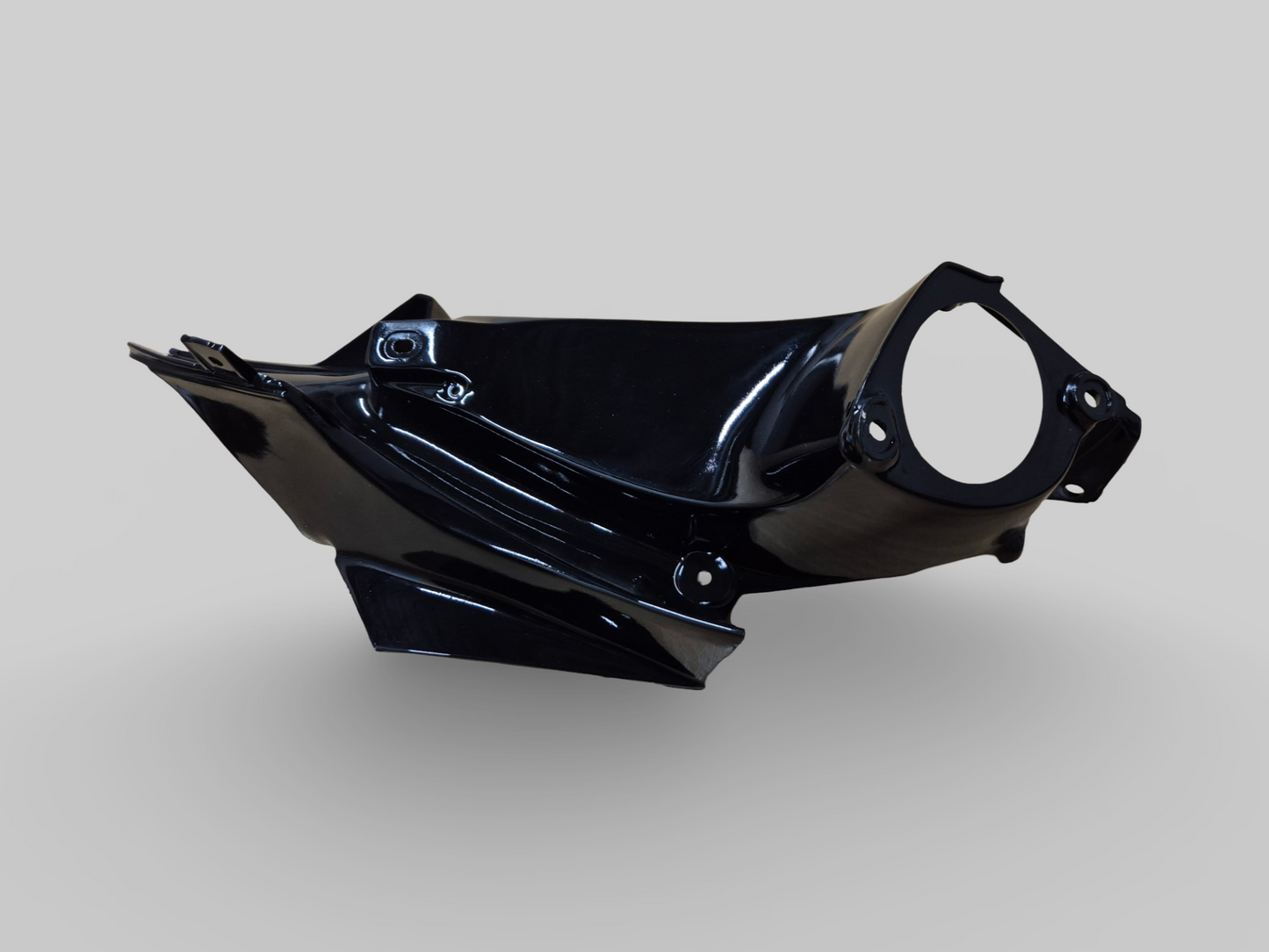 CARÉNAGE DE CONDUIT D'AIR INTÉRIEUR DROITE FAUX CARBONE TREMPÉ Aprilia RSV Mille 98-03 