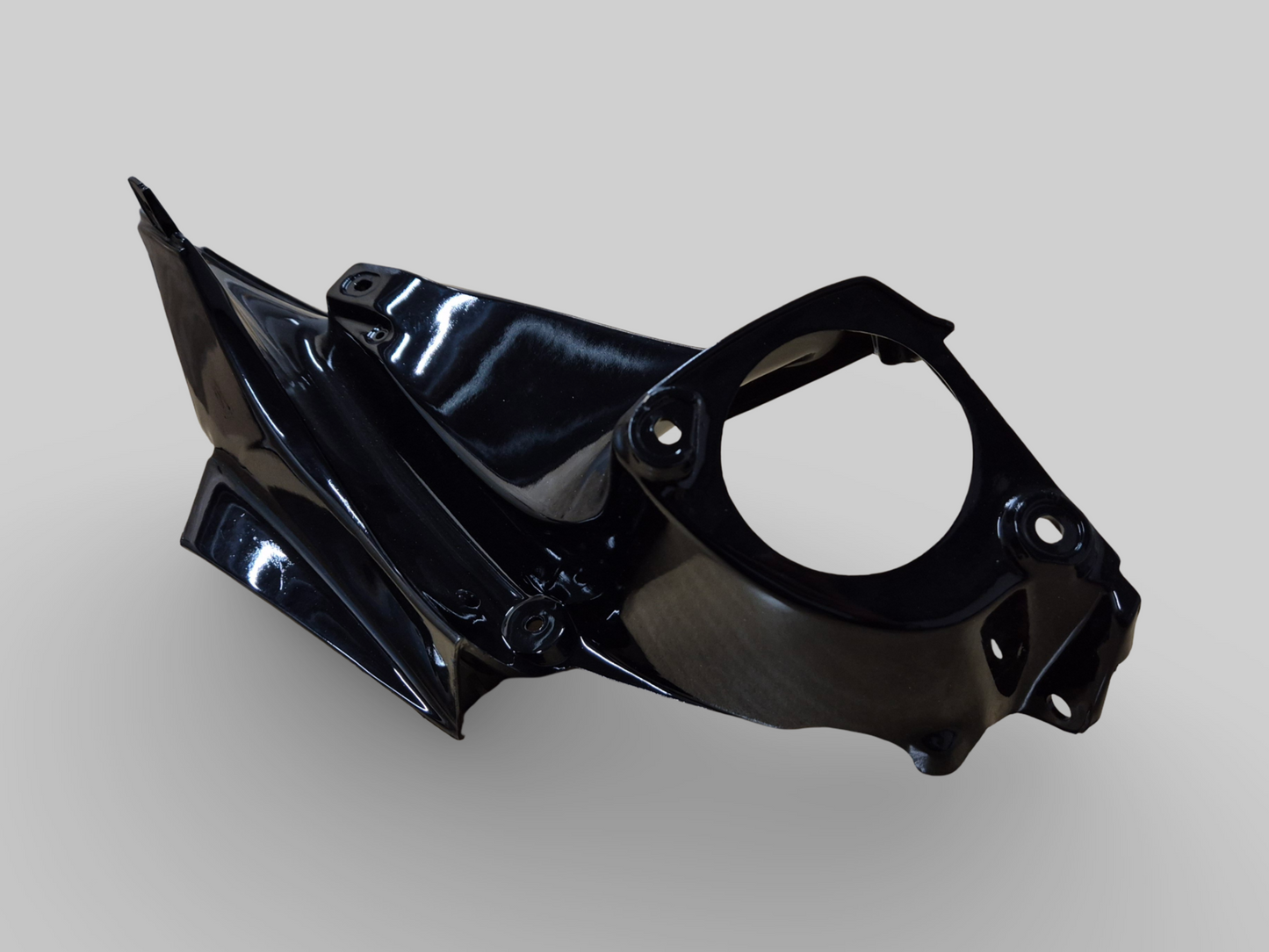 CARÉNAGE DE CONDUIT D'AIR INTÉRIEUR DROITE FAUX CARBONE TREMPÉ Aprilia RSV Mille 98-03 