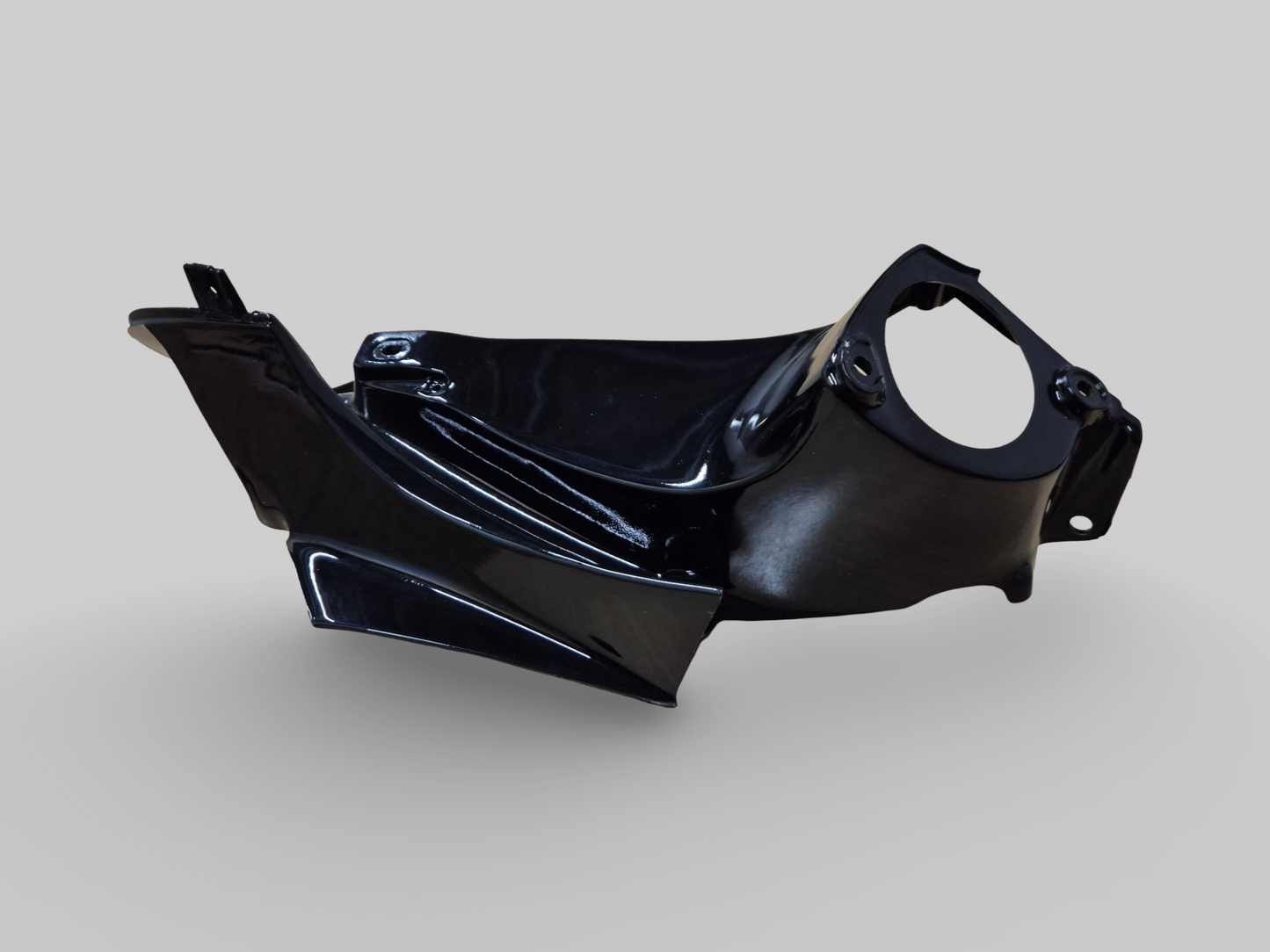 CARÉNAGE DE CONDUIT D'AIR INTÉRIEUR DROITE FAUX CARBONE TREMPÉ Aprilia RSV Mille 98-03 