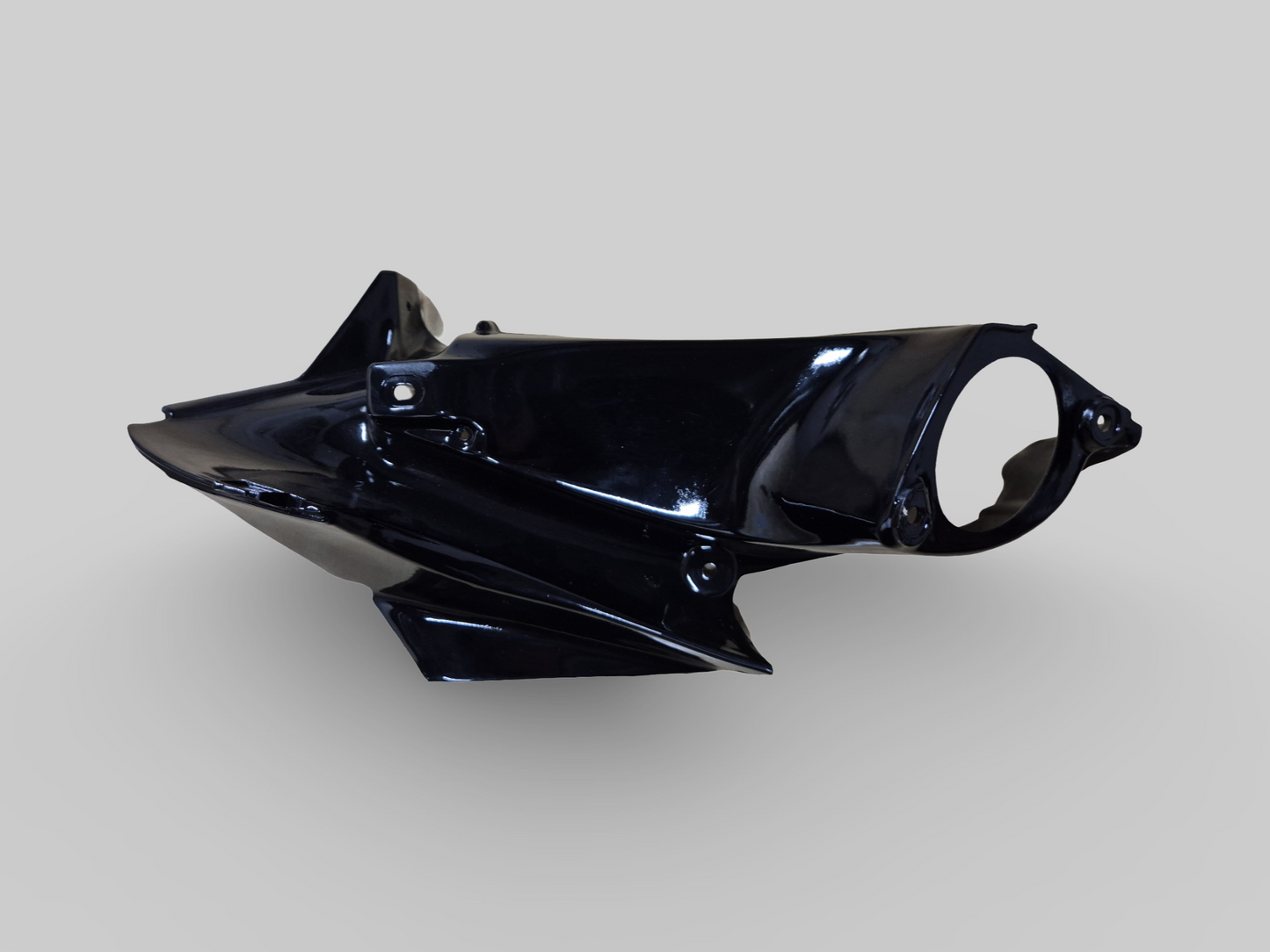 CARÉNAGE DE CONDUIT D'AIR INTÉRIEUR DROITE FAUX CARBONE TREMPÉ Aprilia RSV Mille 98-03 