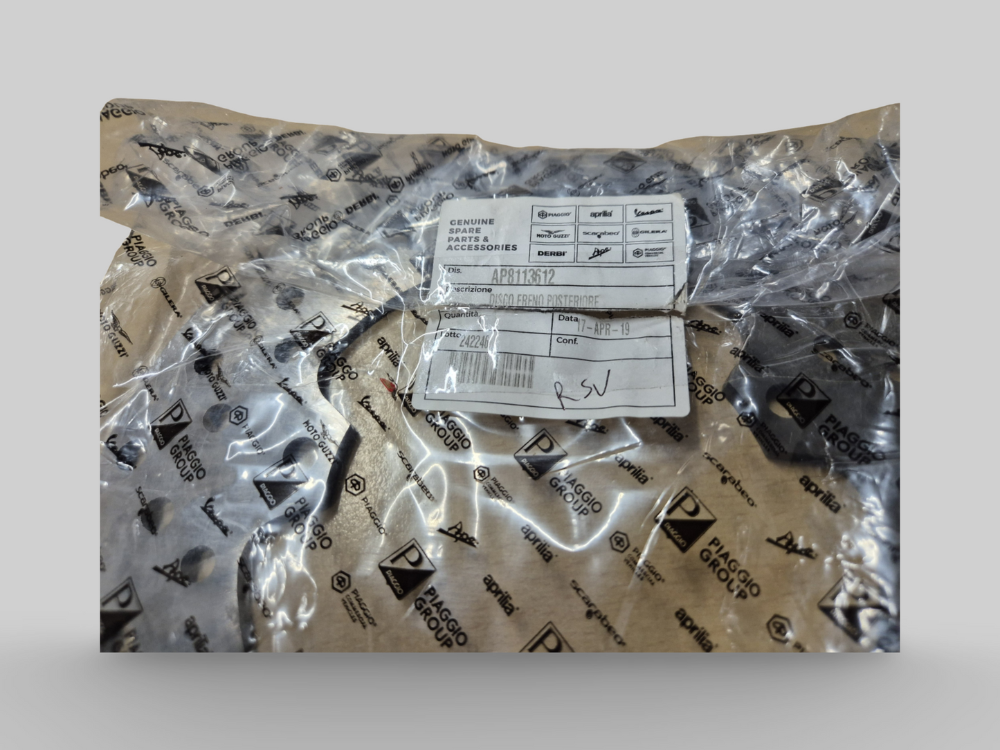 ROUE ARRIÈRE BREMBO AP8108676 Aprilia RSV Mille 98-03 / Tuono 02-05 