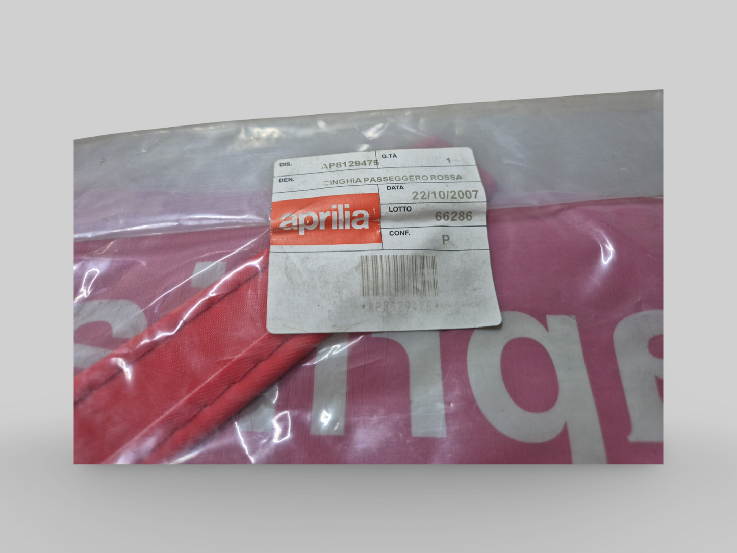 SELLE PASSAGER ARRIÈRE AP8129362 Aprilia RSV Mille 2003 / Tuono 02-05 