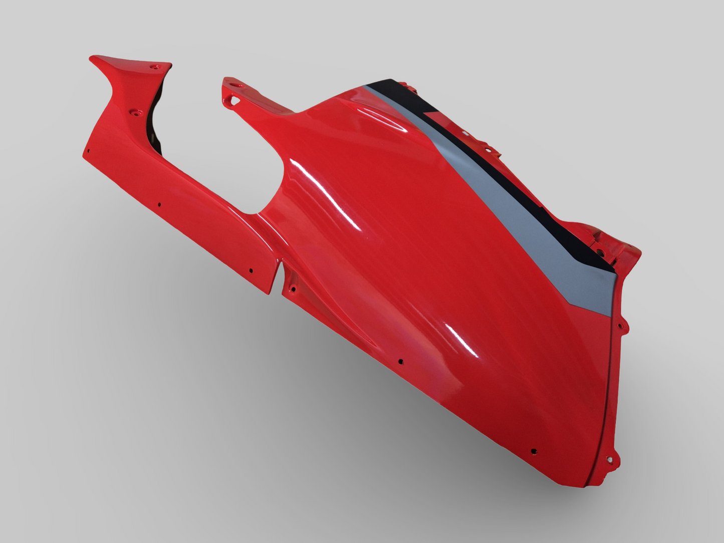 BELLYPAN FLUO RED DIABLO BLACK [2001-2002] AP8148836 AP8148835 Aprilia RSV Mille 1998-2003
