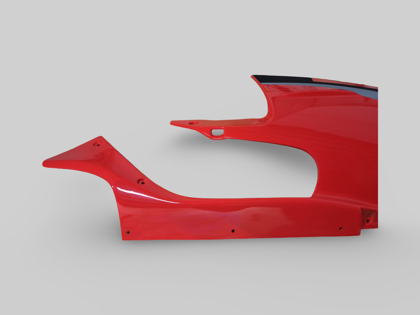 BELLYPAN FLUO RED DIABLO BLACK [2001-2002] AP8148836 AP8148835 Aprilia RSV Mille 1998-2003