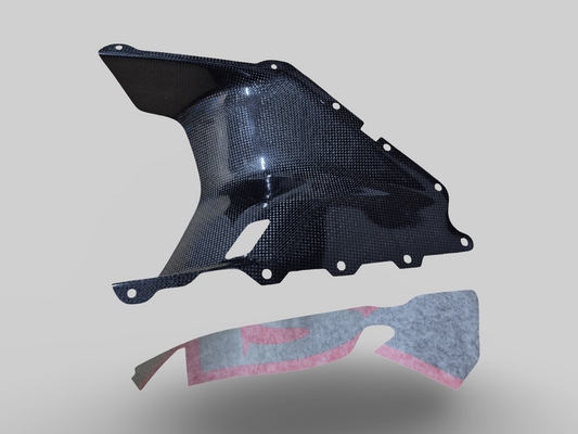 BELLYPAN NOIR BRILLANT AP8168435 AP8168434 Aprilia RSV Mille 1998-2003 