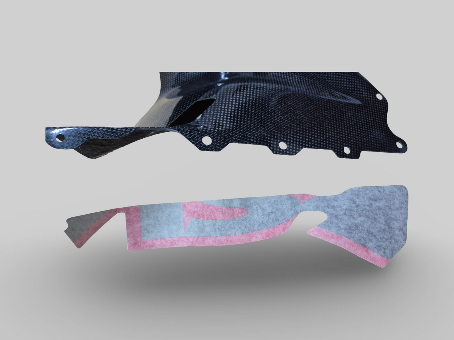 BELLYPAN NOIR BRILLANT AP8168435 AP8168434 Aprilia RSV Mille 1998-2003 