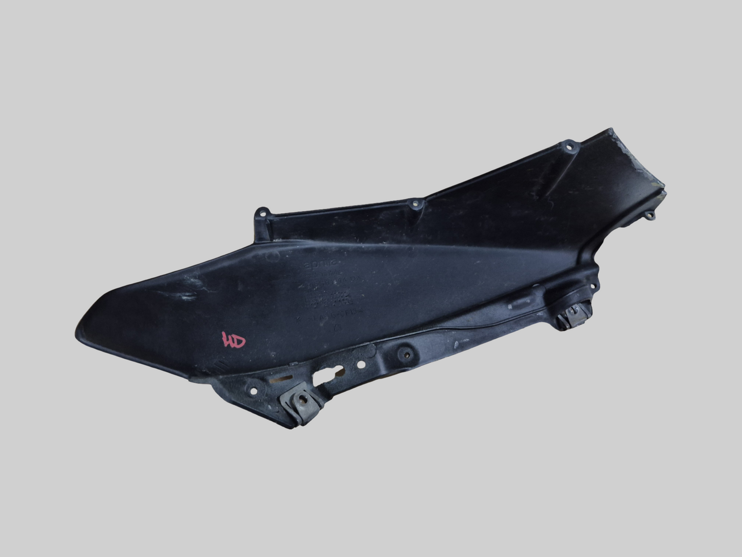 Conduit d'admission d'air extérieur droit noir mat AP8168143 Aprilia RSV Mille 1998-2003 
