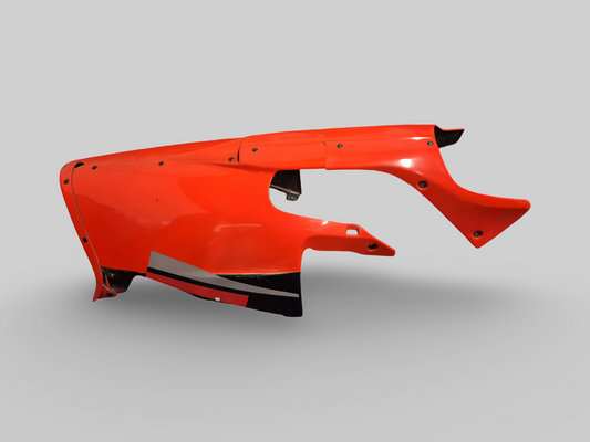 BELLYPAN DIABLO NOIR FLUO ROUGE AP8148836 AP8158607 Aprilia RSV Mille 1998-2003 
