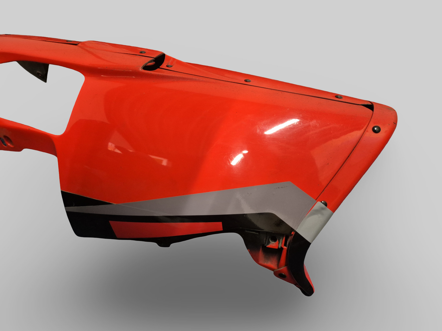 BELLYPAN DIABLO NOIR FLUO ROUGE AP8148836 AP8158607 Aprilia RSV Mille 1998-2003 