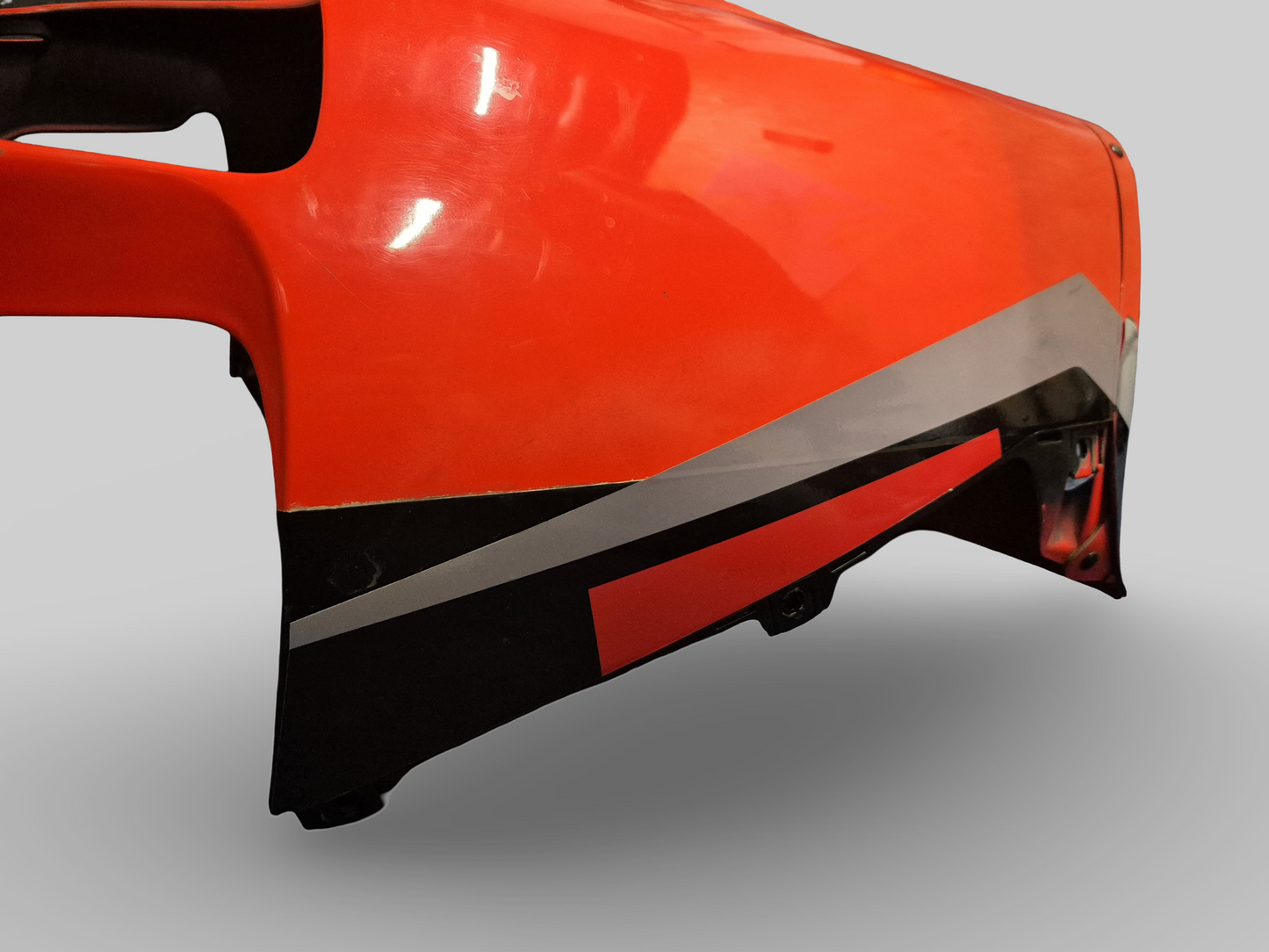 BELLYPAN DIABLO NOIR FLUO ROUGE AP8148836 AP8158607 Aprilia RSV Mille 1998-2003 