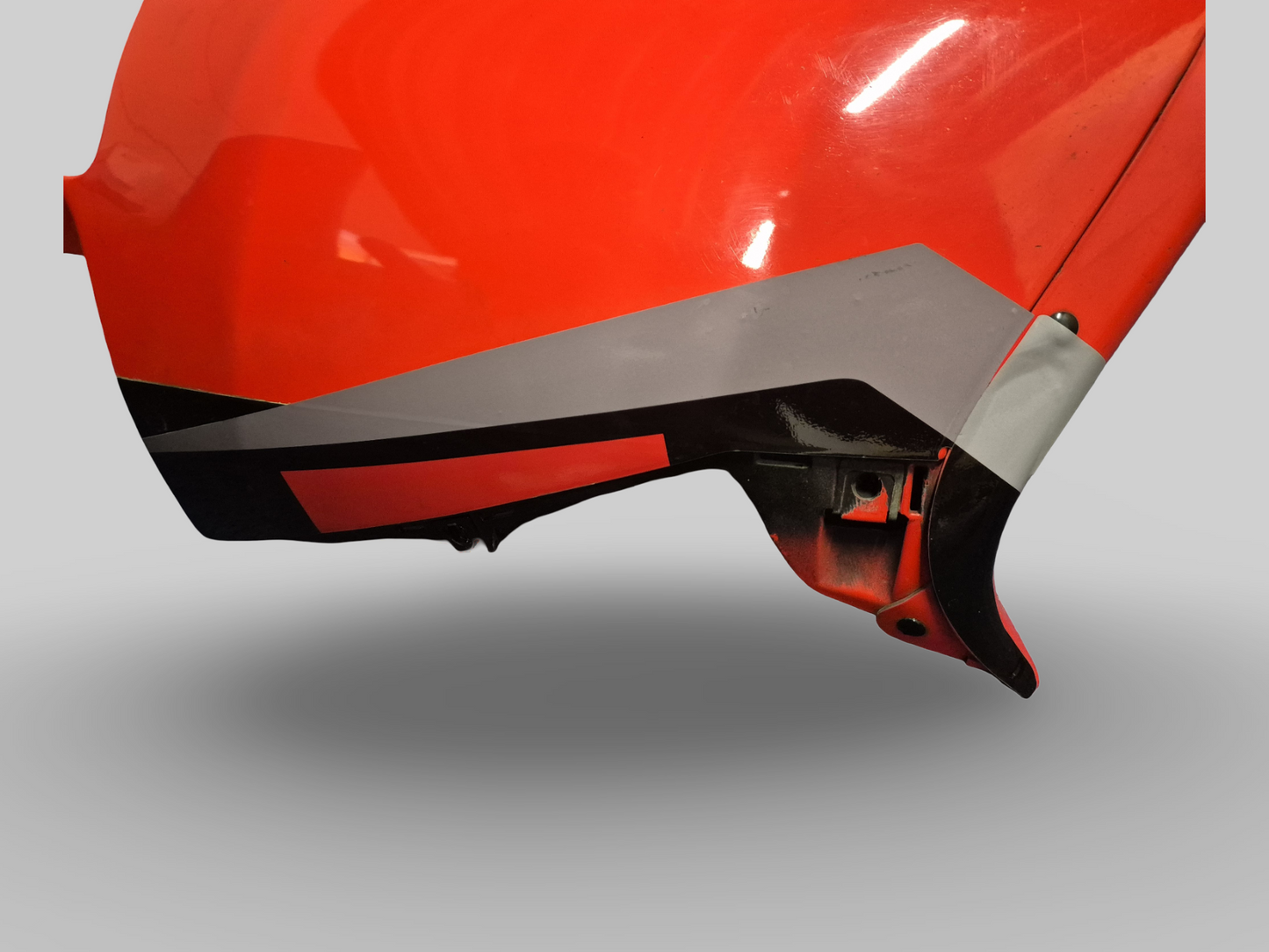 BELLYPAN DIABLO NOIR FLUO ROUGE AP8148836 AP8158607 Aprilia RSV Mille 1998-2003 