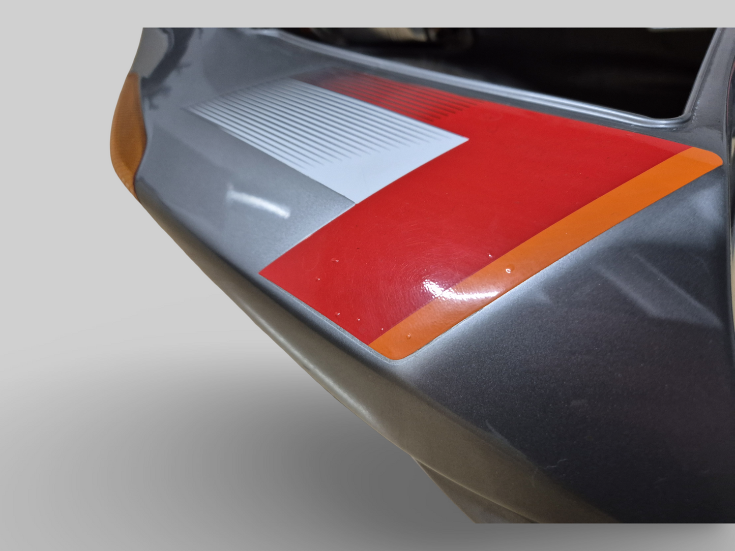 REAR TAIL FAIRING LEAD GREY AP8178960 Aprilia RSV1000R 2004-2005