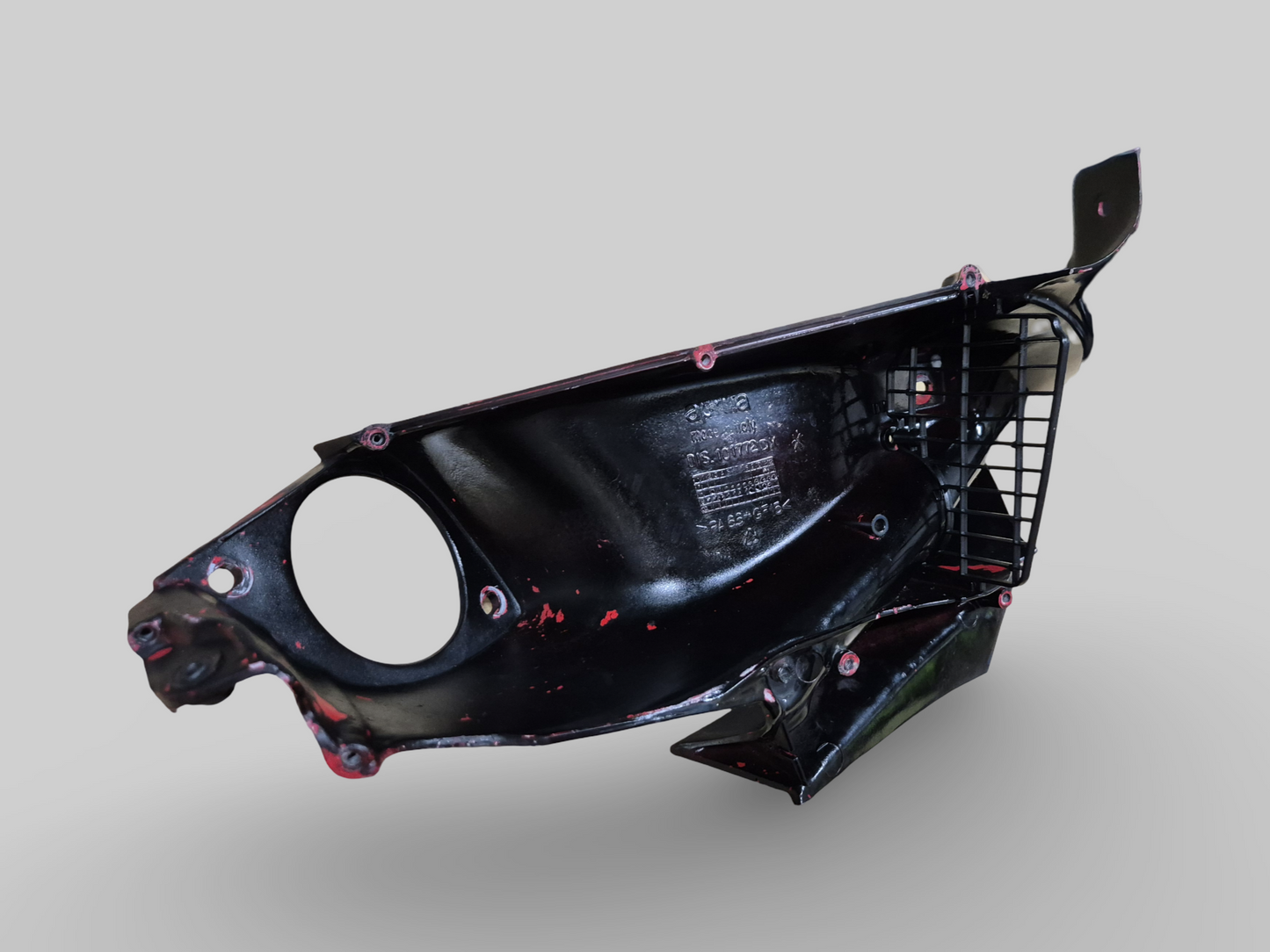 CARÉNAGE DE CONDUIT D'AIR INTERNE DROIT, NOIR BRILLANT AP8149277 Aprilia RSV Mille 98-03 