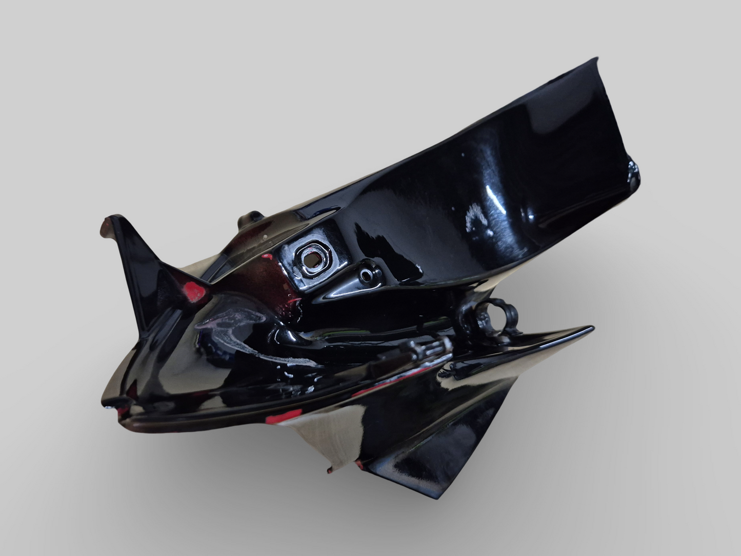 CARÉNAGE DE CONDUIT D'AIR INTERNE DROIT, NOIR BRILLANT AP8149277 Aprilia RSV Mille 98-03 