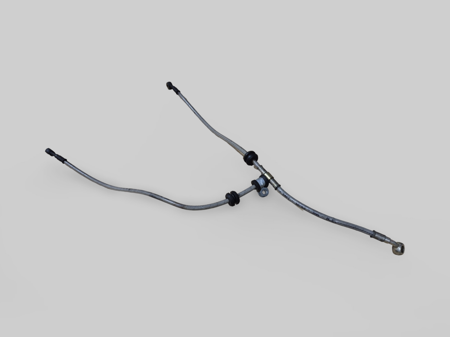 Tuyau de conduite de frein tressé en acier avant, jonction en T AP8113976 Aprilia RSV Mille 98-03 