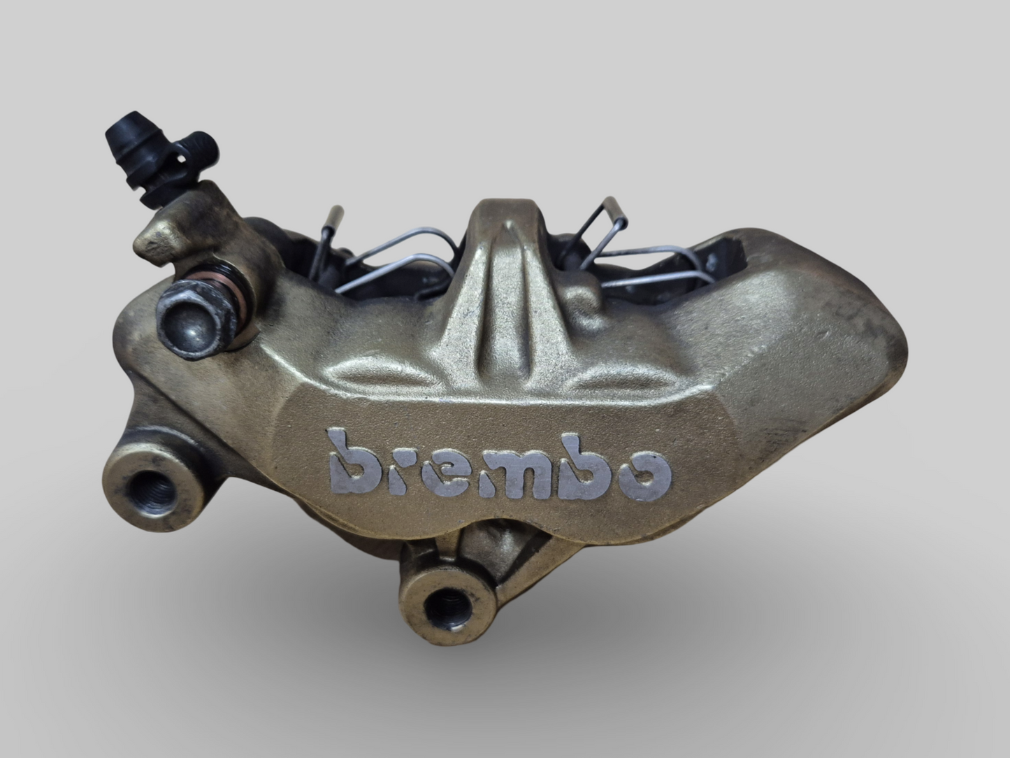 FRONT LEFT-HAND BRAKE CALIPER BREMBO P4 GOLD AP8113971 Aprilia RSV Mille 98-03 / Tuono 02-05