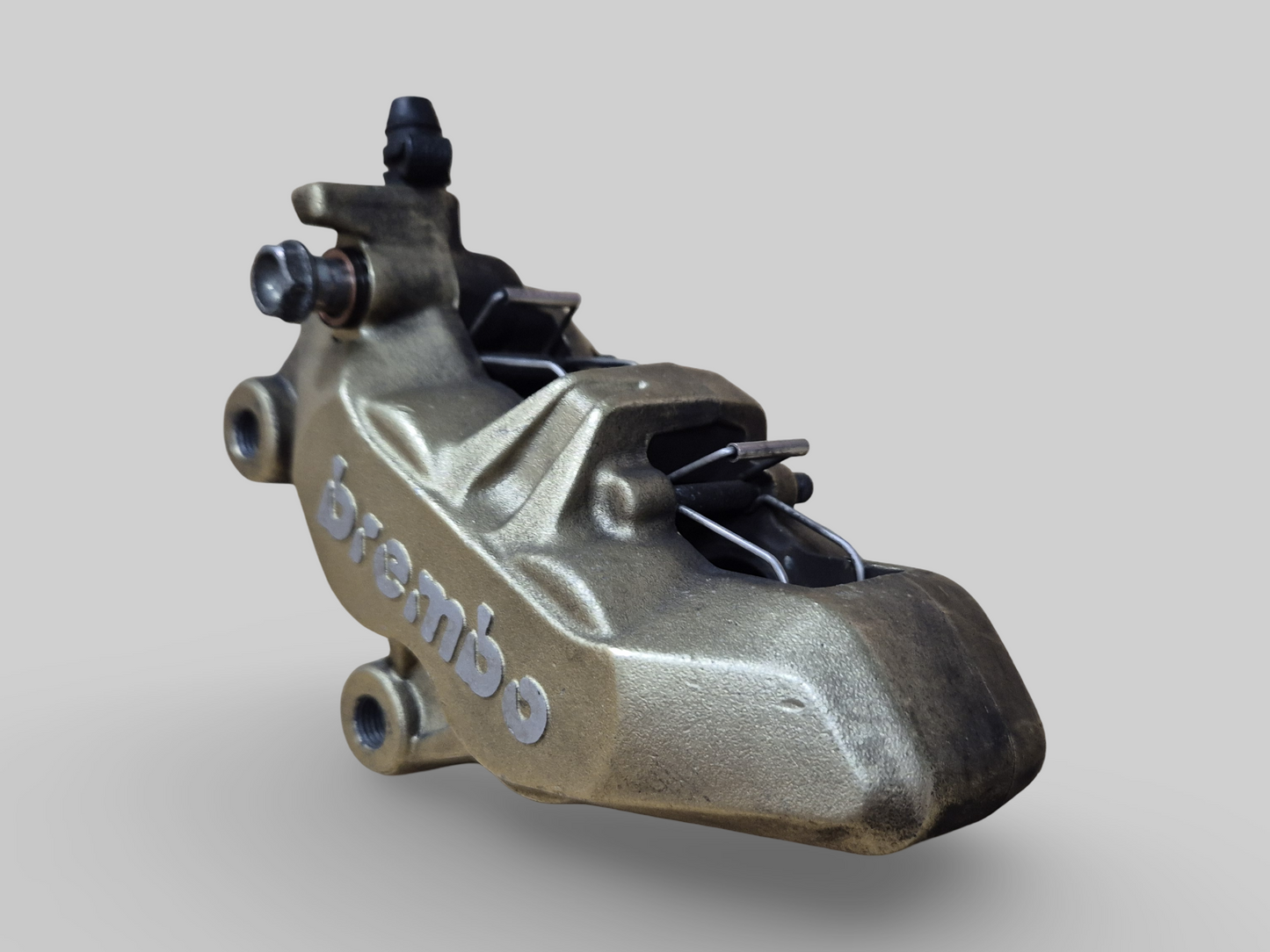 FRONT LEFT-HAND BRAKE CALIPER BREMBO P4 GOLD AP8113971 Aprilia RSV Mille 98-03 / Tuono 02-05