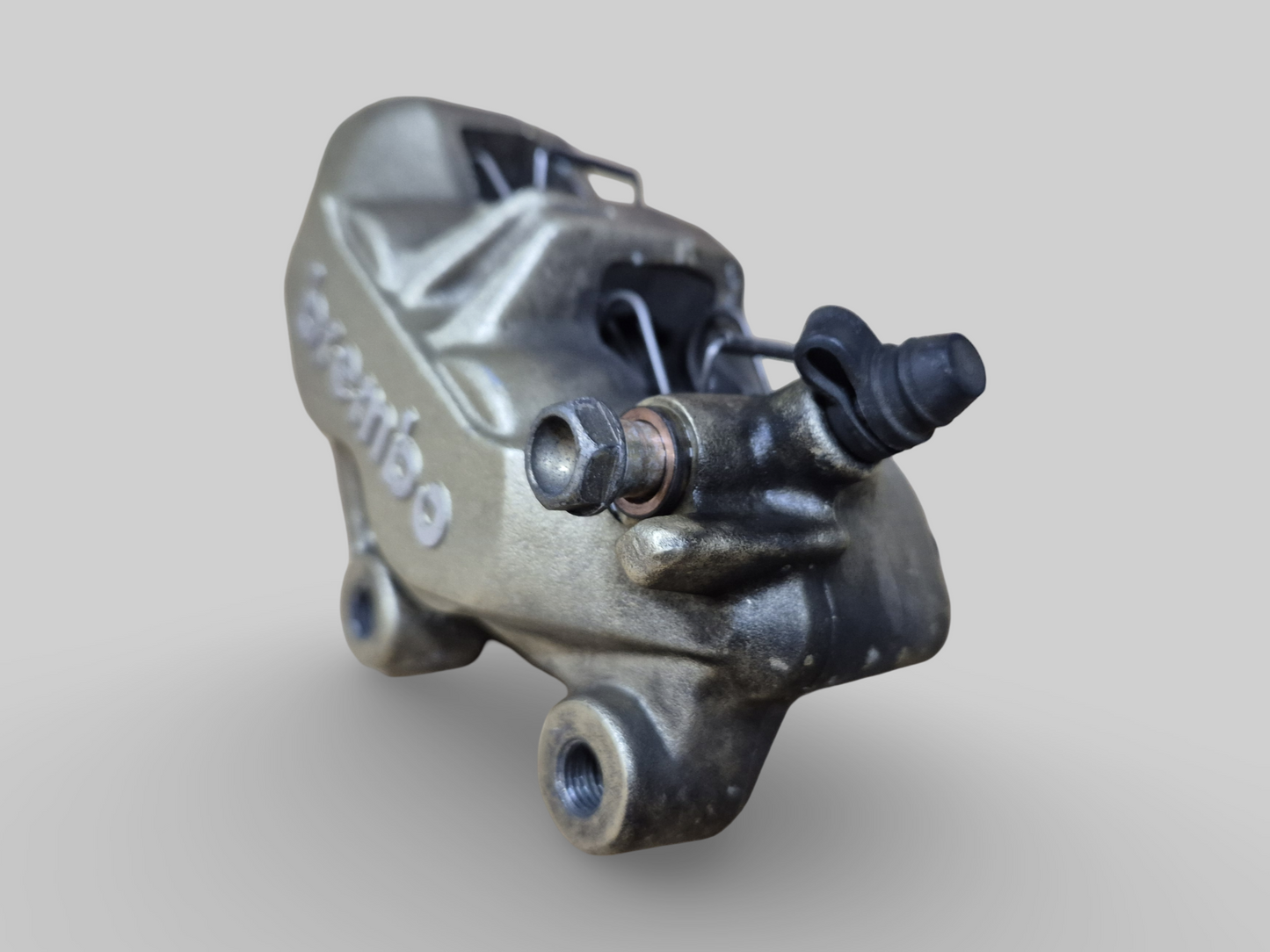 FRONT RIGHT-HAND BRAKE CALIPER BREMBO P4 GOLD AP8113970 Aprilia RSV Mille 98-03 / Tuono 02-05