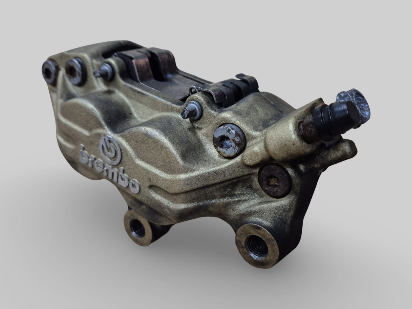 FRONT RIGHT BRAKE CALIPER BREMBO P2 GOLD AP8113892 Aprilia RSV Mille 98-03 / Tuono 02-05