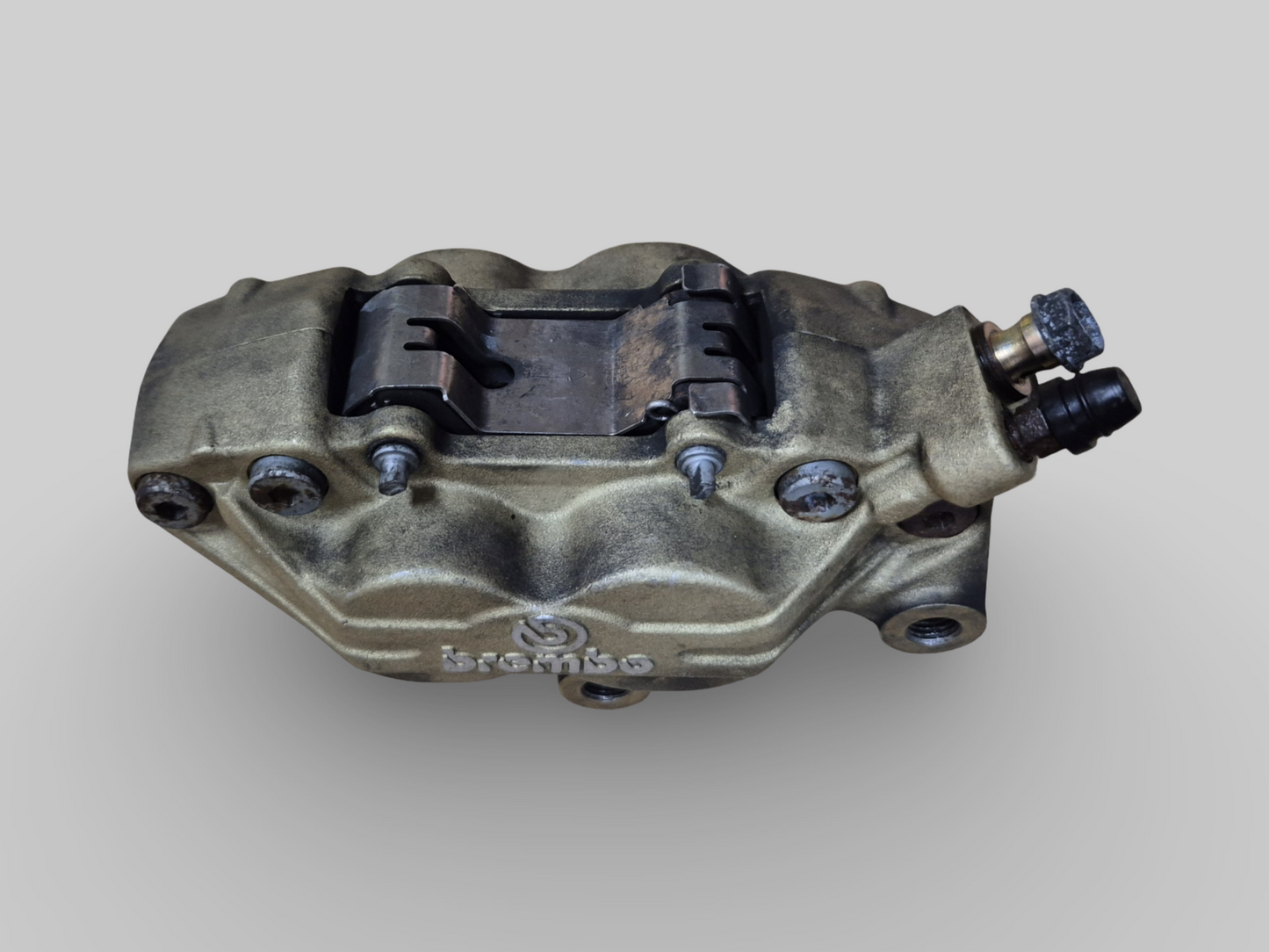 FRONT RIGHT BRAKE CALIPER BREMBO P2 GOLD AP8113892 Aprilia RSV Mille 98-03 / Tuono 02-05