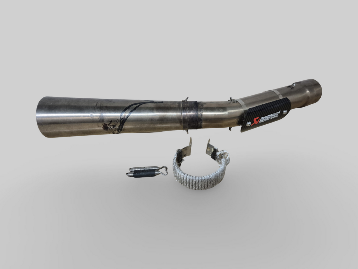 UNBRANDED EXHAUST SLIP-ON W/ LINKPIPE Aprilia RSV Mille 98-03 / Tuono 02-05