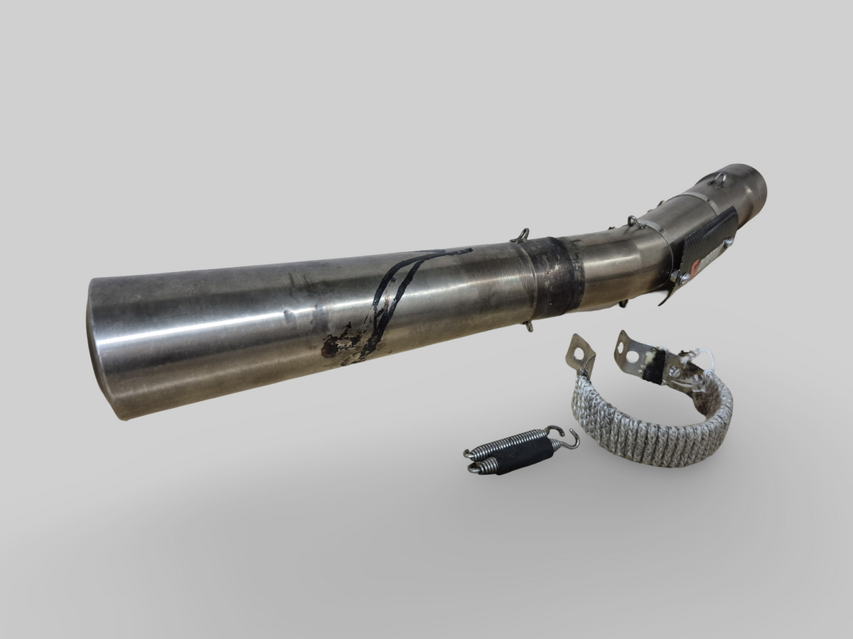 UNBRANDED EXHAUST SLIP-ON W/ LINKPIPE Aprilia RSV Mille 98-03 / Tuono 02-05