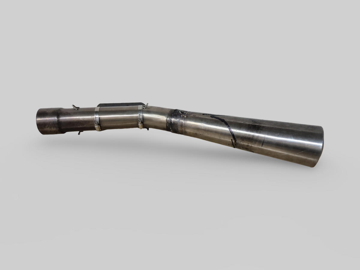UNBRANDED EXHAUST SLIP-ON W/ LINKPIPE Aprilia RSV Mille 98-03 / Tuono 02-05