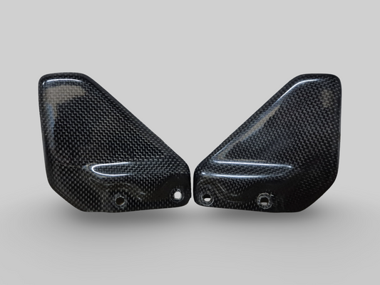 CARBON HEELPLATE SET Aprilia RSV Mille 98-03 / Tuono 02-05 / RSV1000R 04-10