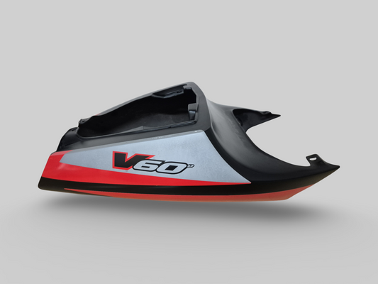 REAR TAIL FAIRING MATT DIABLO BLACK [MY 2001] AP8148850  Aprilia RSV Mille 2001-2002